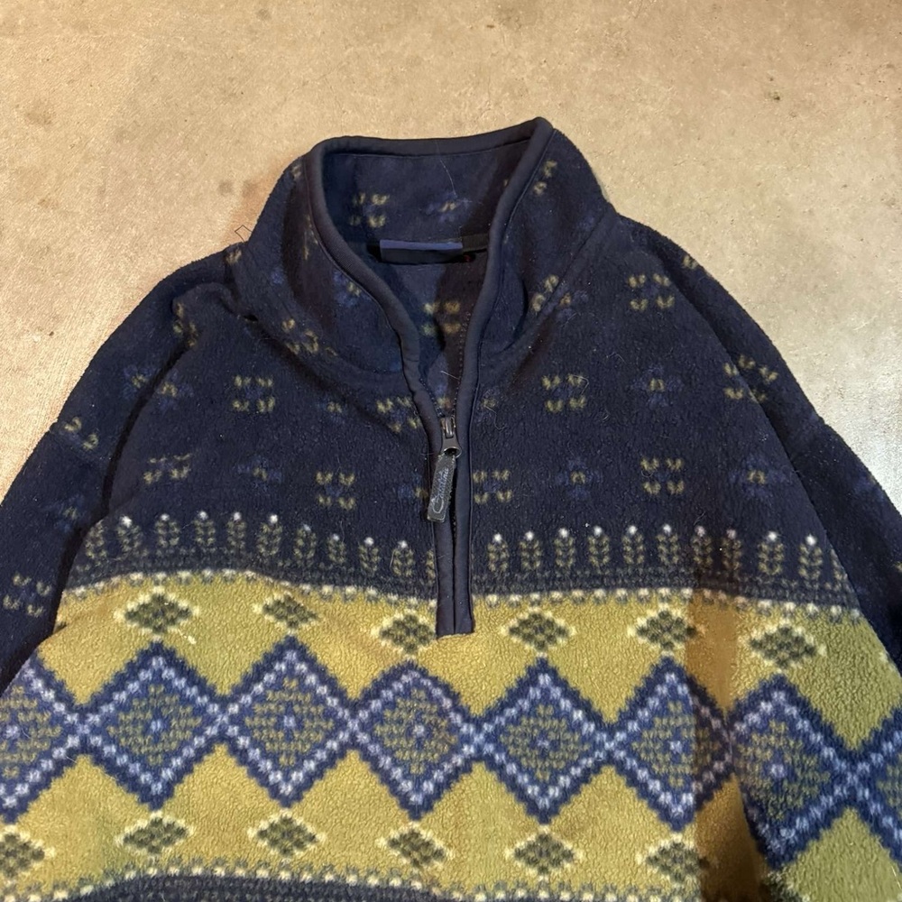 Men's Multicolor Patterned Sweater - Picture 5 of 6